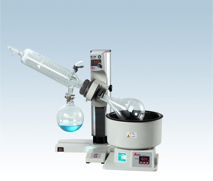 旋转蒸发仪(电动升降, 5-300rpm, 1-3L试剂瓶)